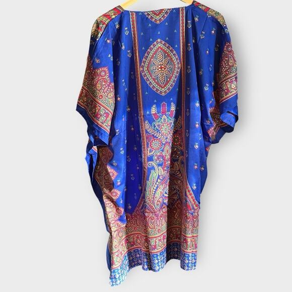 NWT Kaftan fits Small thru Plus size with bohemian hippie charm - Picture 3 of 3